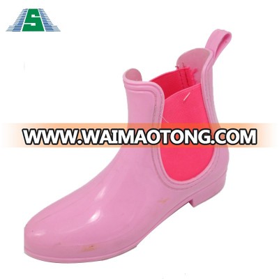 User-friendly design plastic ladies short rain boots cheap rockfish rain boots wholesale